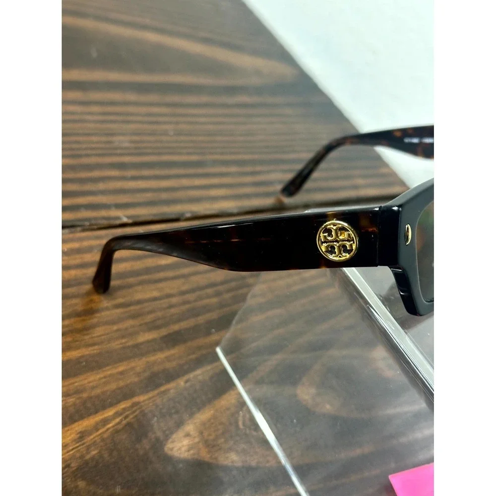 Tory Burch TY7169U 1728/83 Women's Brown Havana Sunglasses Rectangular 140 mm
